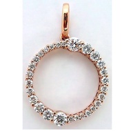 Poh Heng Jewellery Love Journey 18K Rose Gold Diamond Pendant