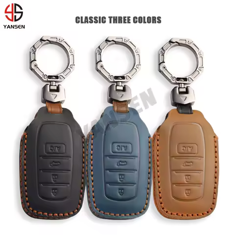 Car Leather Key Case Cover For BZ4X COROLLA CROSS 2022 942B 14th Crown Royal Saloon Toyota Key Fob A