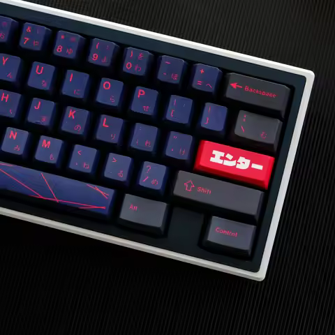 134 Keys GMK Alter2 Theme Keycaps Cherry Profile PBT Dye Anime Game keycap for Cherry MX Switch Cust
