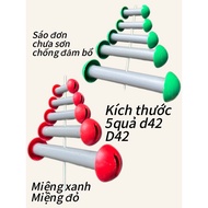 Plastic flute with 5 bells d42