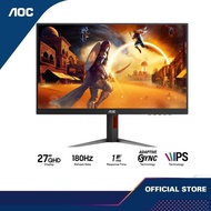 AOC Q27G4 27" QHD (2560X1440) 180HZ 1MS GTG Display HDR 400 Adaptive Sync Gaming Monitor  | AOC Moni