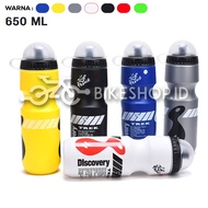 Bicycle Water Bottle Discovery Trek 650ML Bicycle Water Bottle | High Quality