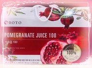 韓國🇰🇷BOTO 100% 紅石榴汁(30包/盒)