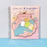 一番賞 角落生物 珍珠 海洋 海天使 天使魚 系列 part.26 （粉紅色 貝殼 海豚 橡膠 杯墊 匙鎖扣）