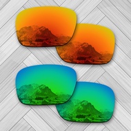 2 Pairs POLARIZED Replacement Lenses for TwoFace Asian Fit OO9256 Sunglasses Frame | Easy To Install