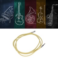 foreststore CableGuitar Cable Connector Wi 6 5mm Straight Elbow M to No Reduction Weaving for Electr