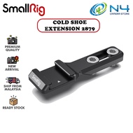 SMALLRIG Mount Cold Shoe Extension Outrigger Hot Shoe Mount Adapter for Microphone, EVF and Camera A