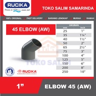 Elbow45 1" AW / Knee45 1" / Elbow Knee L 45 degrees 1" AW JIS Rucika