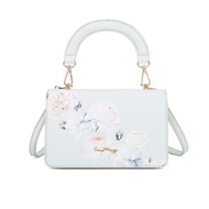 清新印花手挽翻蓋袋