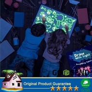 MAGIC LIGHT TABLET PAPAN MAGIC DRAWING BOOK ANAK ORIGINAL KHS