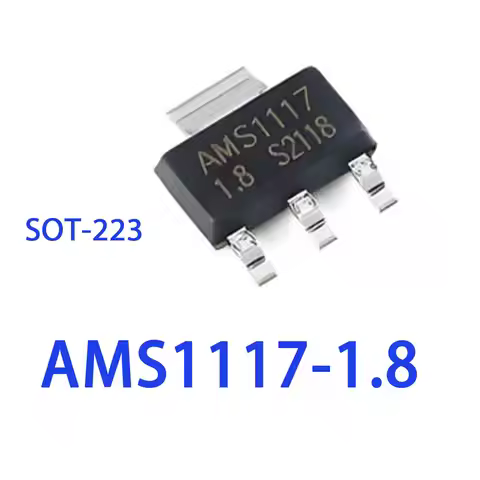 10PCS 1117-1.8 AMS1117-1.8 AMS1117 1117 SOT-223 IC Chipset