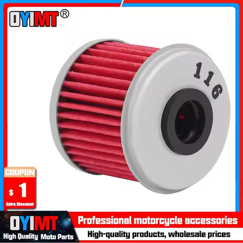 Oil Filter For HONDA CRF250X CRF 250X CRF250 X CRF 250 X 2004 2005 2006 2007 2008 2009 TRX450R TRX 4