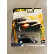 Hot Wheels Premium Fast & Furious 1993 Honda Civic Coupe EX EJ1 die-cast car