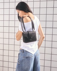 XOTIQUE  Camilla Leather Black Bag