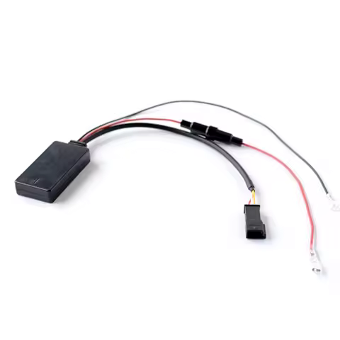 Car Audio Music AUX Cable Input Adapter For BMW BM54 E39 E46 E53 X5 16:9 Navigation AUX-In Bluetooth