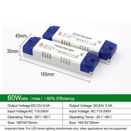 LED Low Voltage Transformer DC12V 24V AC110-240V Constant Voltage LED Driver Power Supply