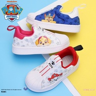 PAW PATROL Spring and autumn season new shell head light anti-skid sports shoes for children