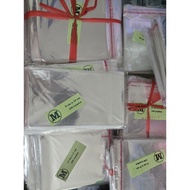 OPP PLASTIC CONTENTS 1000 9X9, 10X10, 11X11, 12X12, 13X13, 8X15, 9X15