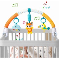 Car Seat Toys, Stroller Toys for Infant 0-6 Months, Newborn Sensory Hanging Rattle Arch Toy for Baby