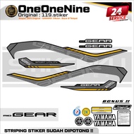 Yamaha MIO GEAR STRIPING / MIO GEAR DECALS STOCK / MIO GEAR STICKER / MIO GEAR STICKER / MIO GEAR SE