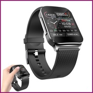 Smartwatch Blood Glucose Monitor 1.83 inch Screen Blood Pressure Heart Rate Body Temperature Sports Smart Watch 24 tamsg