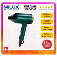 Milux 2 Speed Selection Hair Dryer MHD-1300 Foldable Handle