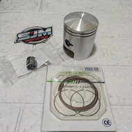 Piston piston ring-ring piston-laher pen SUZUKI rc100 rc 100 oz 50 bravo spirit SET