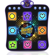 Girl Toys for 3-12 Year Old Gifts - Light Up 8 Buttons Dance Mat for Kids Age 4-8 Bluetooth Dance Pa
