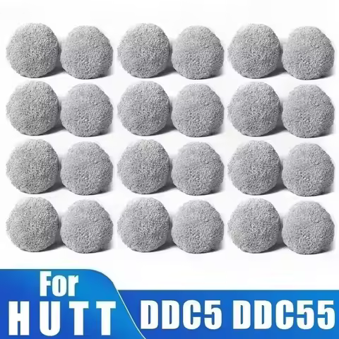 Window Cleaning Robot Universal Round Mops For HUTT DDC5 DDC55 Washable Mop Cloth Rags Window Glass 