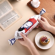 [in stock] White Rabbit Milk Candy Pencil Case, Large Capacity, Cute Makeup Bag for Girls, Stationer