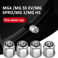 Suitable for MG4 / MG S5 EV / MG 5PRO / MG 3 / MG HS car tire valve caps, car valve core caps, MG4 /