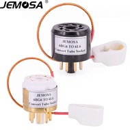 1PC 6BG6 6L6 Vacuum Tube Socket Adapter 6BG6 (TOP)TO 6L6 (BOTTOM) Tube DIY Audio Vacuum Tube Amplifi