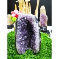 rainbow Amethyst Geodge cave crystal/彩晶镇