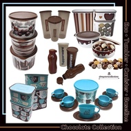 Grand Choco Tower • Chocolate Coffee • Canister • Baseline Indo - Import (Jar • Glass) Tupwr