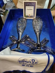 高腳杯Crystalex Bohemia Champagne Flutes Set