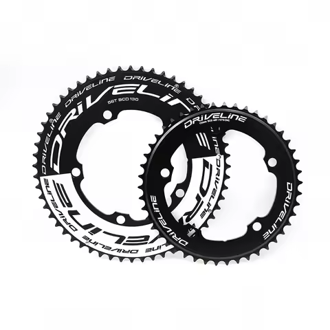 DRIVELINE CNC 56/46 road bike TT chainring 130BCD