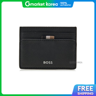 Hugo Boss | Hugo Boss Fw25 Mens Logo Detail Card Wallet 001 _Ssg