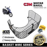BAKUL BESI HONDA WAVE125 i / Iron Wire Basket Honda Wave125 i (TAK SESUAI HONDA WAVE 125 i V1 / WAVE