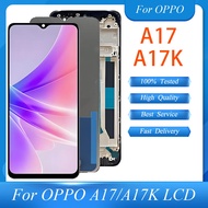 6.56" For OPPO A17 CPH2477 LCD Display Touch Screen Digitizer For OPPO A17K Screen CPH2471 LCD Scree