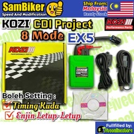 Timing Kuda Kozi Racing CDI 8 Mode V5 (Green) Letup-Letup EX5 Dream EX5 Class 1 WAVE100 Real Time Pr