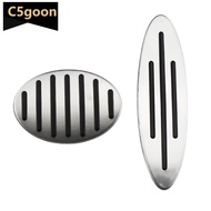 C5GOON 2Pcs/3Pcs Car Pedals Gas Brake Clutch Rest Pedal for MINI Cooper One Hatch Hardtop Countryman