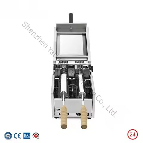 New Commercial bagel maker Ice cream bagel maker Baking equipment Chimney roll machine Hungarian cak