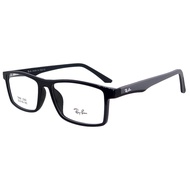 R RAYBAN Glasses Flat Glasses Plate Square Frame Men Women Casual Glasses TR2342 KK