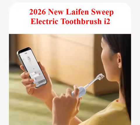 2026 New Laifen Sweep Electric Toothbrush i2 Adult Couple Soft Hair Home Automatic Laifen Smart Birt