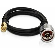 HNT Coaxial Cable LMR400 RP-SMA Male to N-Male Helium Mining Miner Connection 1m Short