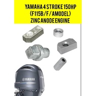 F150A/F/B YAMAHA Four stroke Zinc Anode engine 63P-11325 # 4 Stroke outboard engine part