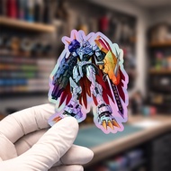 Digimon Anime Hologram Sticker | Omnimon