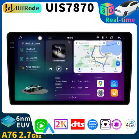 HiiRode UIS7870 A76 Android 13 12G+256G Car Radio Multimedia Player GPS For Alfa Romeo Giulietta 940