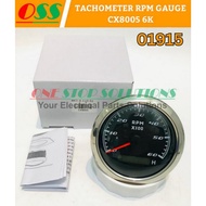 TACHOMETER RPM GAUGE CX8005 6K RPM METER