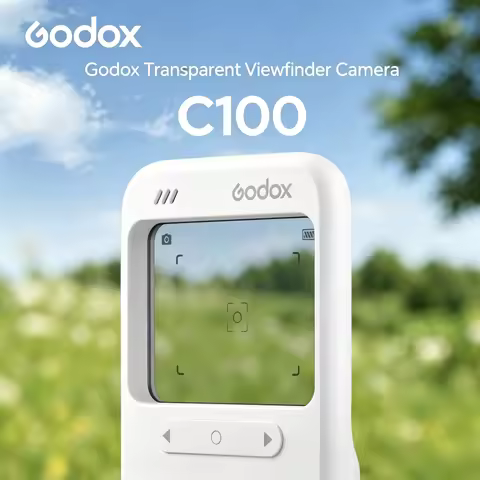 Godox C100 Mini Portable CCD Retro Camera for Outdoor Photography Vlogger
